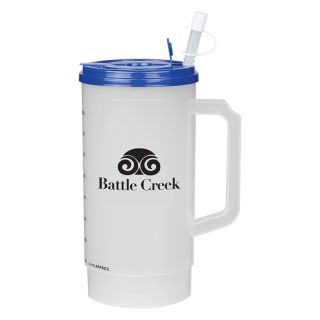 Printed 32 Oz Medical Tumblers With Measurements