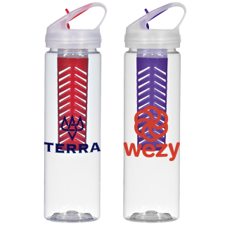 25 Oz Custom Printed Fruit Fusion Bottles