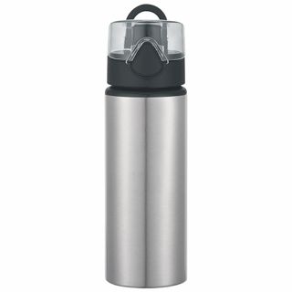 25 Oz Printed Aluminum Sports Bottles with Flip Top Lid
