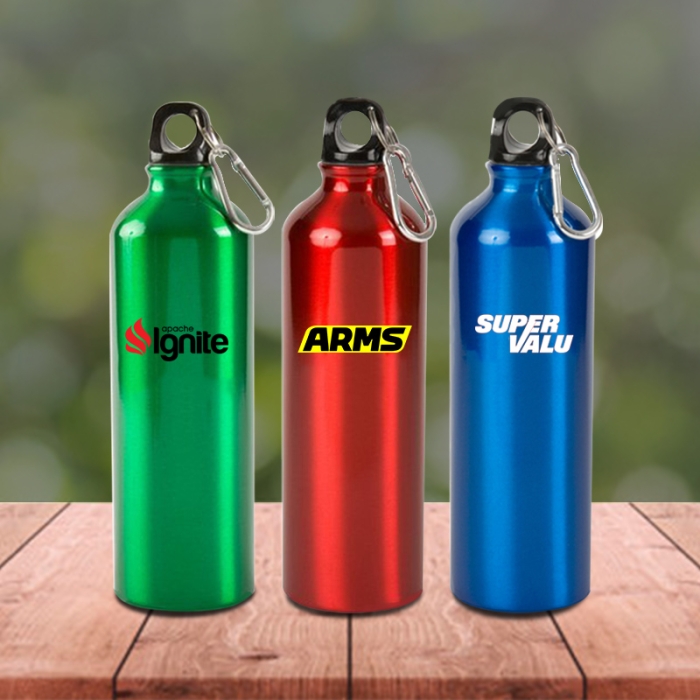 Custom Printed 25 Oz Alpine Aluminum Water Bottles