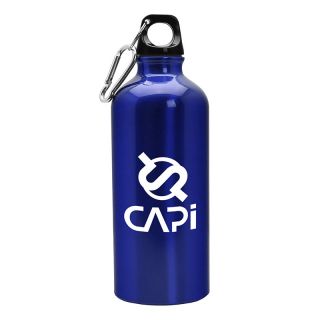20 Oz Aluminum Sports Bottles with Carabiner