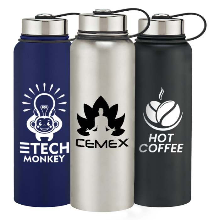 Promotional 40 Oz Refresh Stainless Steel Bottles