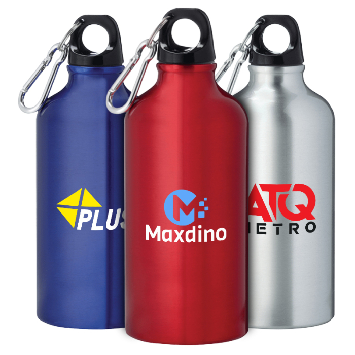 Custom Printed 17 Oz Shorty Aluminum Sports Bottles