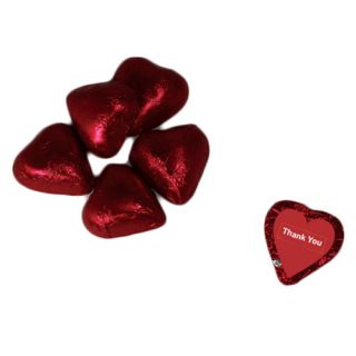 Individually Wrapped Chocolate Hearts