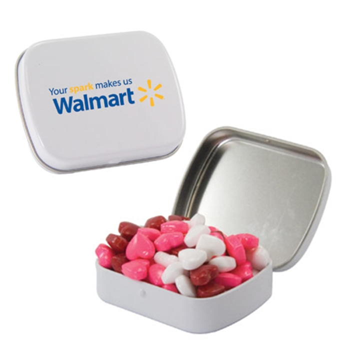 Custom Printed Small Tin with Hard Candies