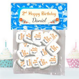 Large Candy Bags Printed Mints with Header Card