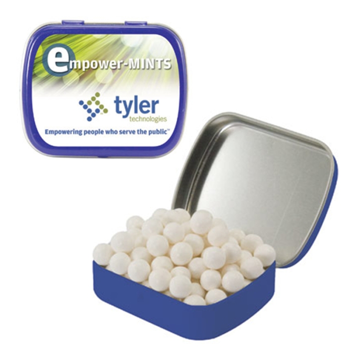 Customized Small Tin with Soft Candies and Gums