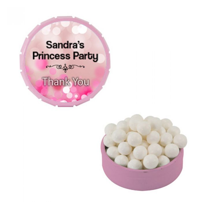 Custom Small Snap Top Tin with Full Color Decal