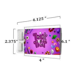 Halloween 12 Piece Billboard Gum Packs