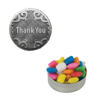 Printed Small Snap Top Tin with Full Color Decal