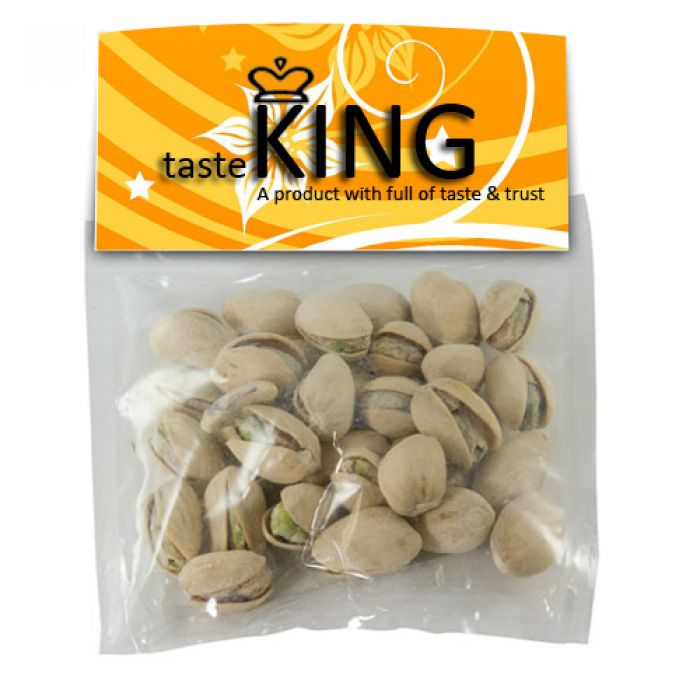 Custom Large Candy Bags With Printed Header Card