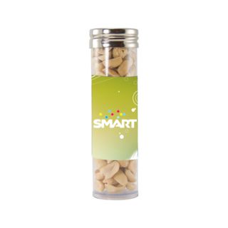 Large Gourmet Plastic Tube with Peanuts