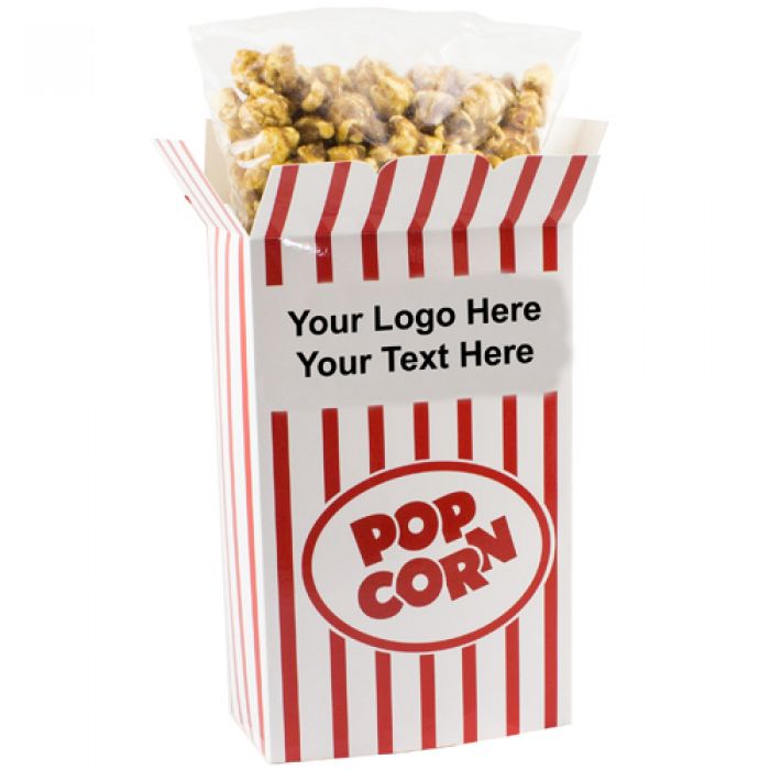 Promotional Popcorn Gourmet Gift Box with Caramel Popcorn