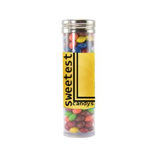 Logo Large Gourmet Plastic Candy Tube