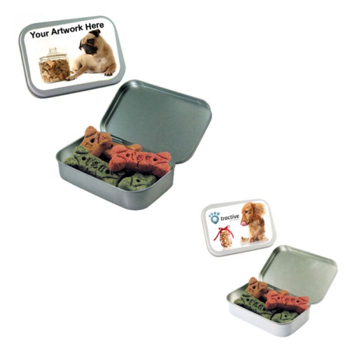 Promotional Large Tin with Dog Bones