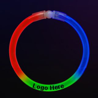 8 Inch Logo Ultra High Quality Glow Bracelets