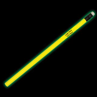 Printed Nite Glow Pencils with Eraser