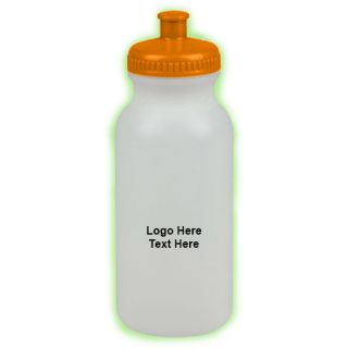 20 Oz Glow-In-The-Dark Sports Bottles