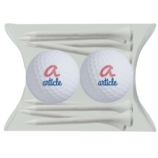 2-Ball and 12-Tee Pillow Packs