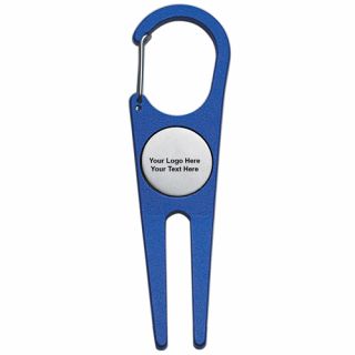 Aluminum Golfers Divot Tool with Ball Marker