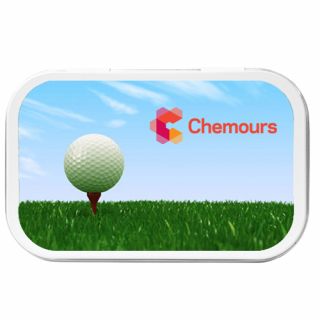 Personal Care And Spa Golf Necessities Kit Tin