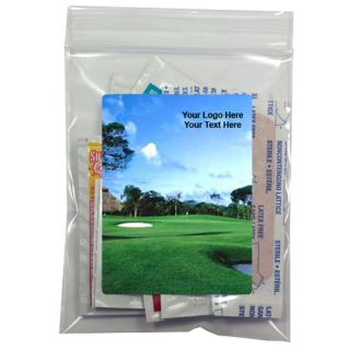 Printed Golf Necessities Kit Bag