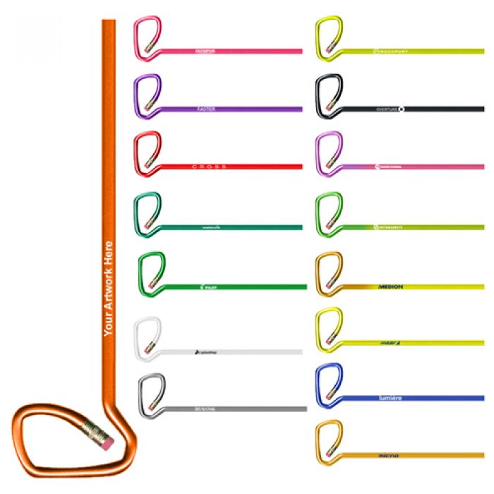 Promotional Golf Club Shaped Pencils