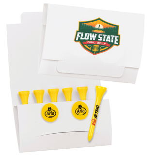 ized 6-2 Golf Tee Packets 3.25 Inch Tees
