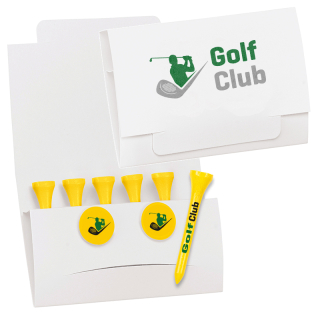 6-2 Golf Tee Packets-2.75 Inch Tees