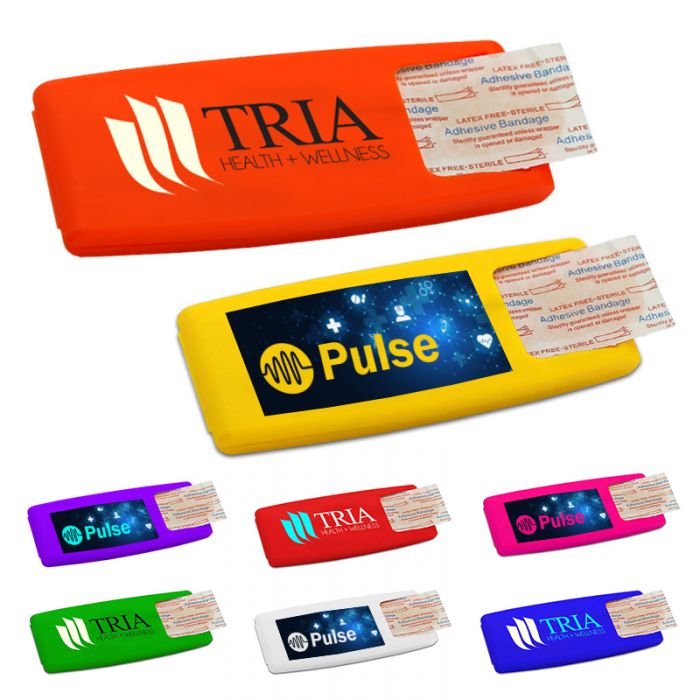Promotional Logo Living Hinge Bandage Dispensers