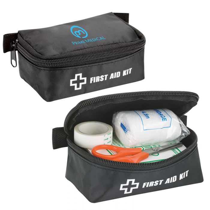 Custom Printed Sauver 21 Piece First Aid Kits
