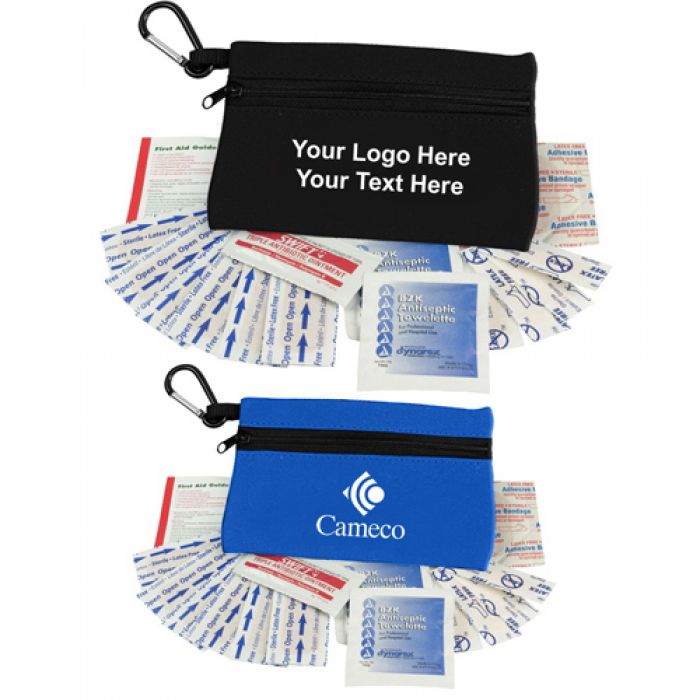 Personalized Neoprene Zipper First Aid Kits