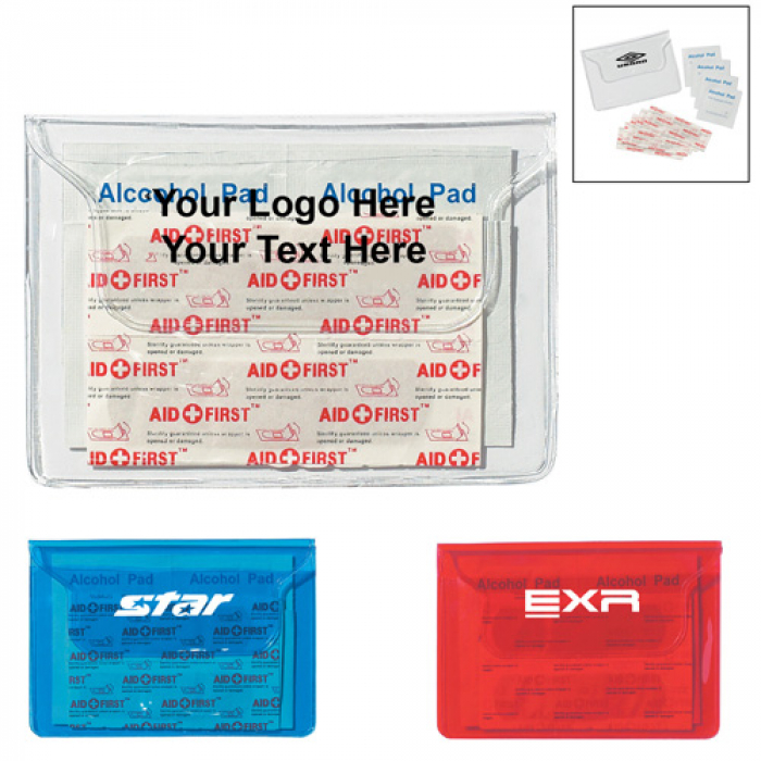 Promotional Logo Translucent First Aid Pouches