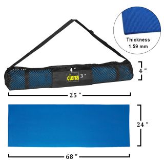 Yoga Mats with Carrying Bag