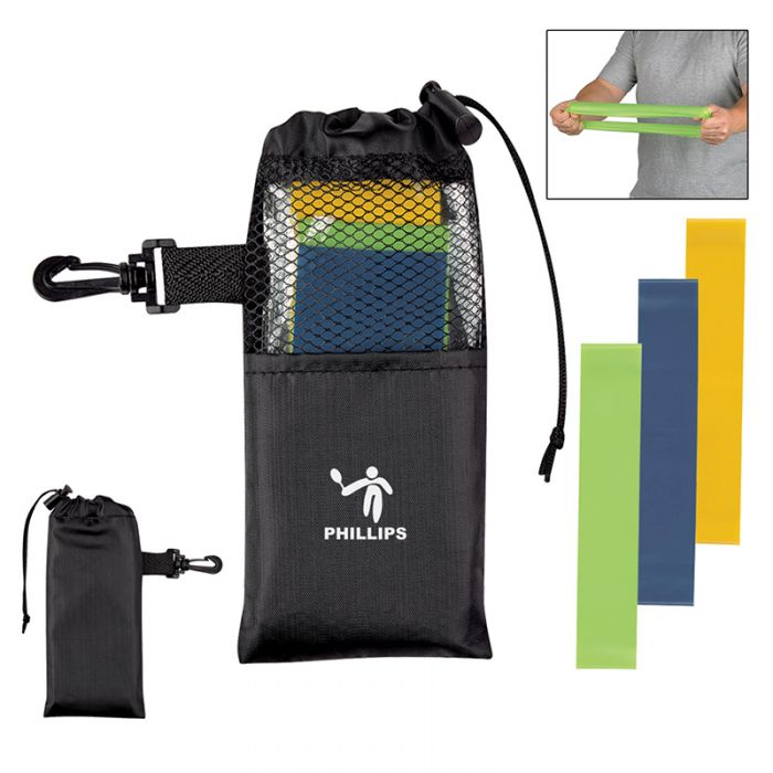 Custom Printed Strength Resistance Band Sets