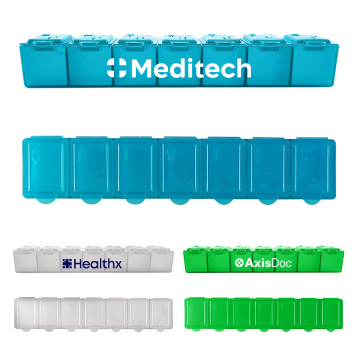 Custom Imprinted 7 Day Pill Containers