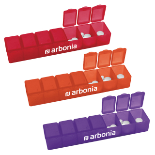 Printed 7 Day Pill Boxes