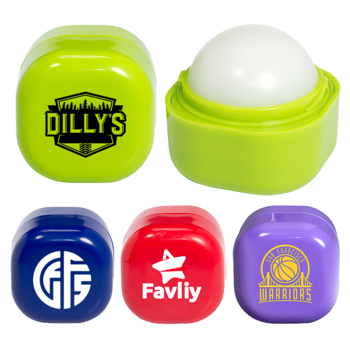 Custom Cube Shaped Vanilla Scented Lip Moisturizers