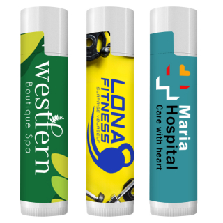 Natural Lip Moisturizers in White Tube