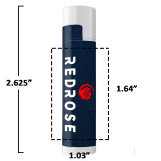 Printed SPF 15 Lip Balms in White Tube