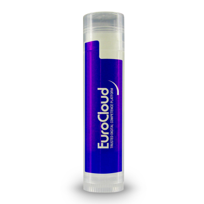 Custom SPF 30 Soy Lip Balms in Clear Tube and White Label