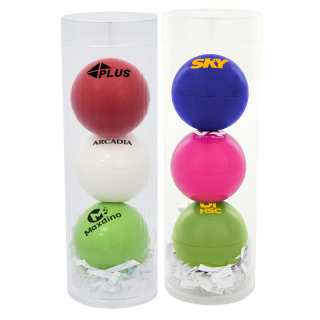 3-Piece Lip Moisturizer Ball Tube Gift Sets