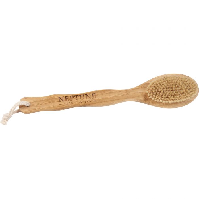 Custom Printed Bamboo Shower and Body Brush