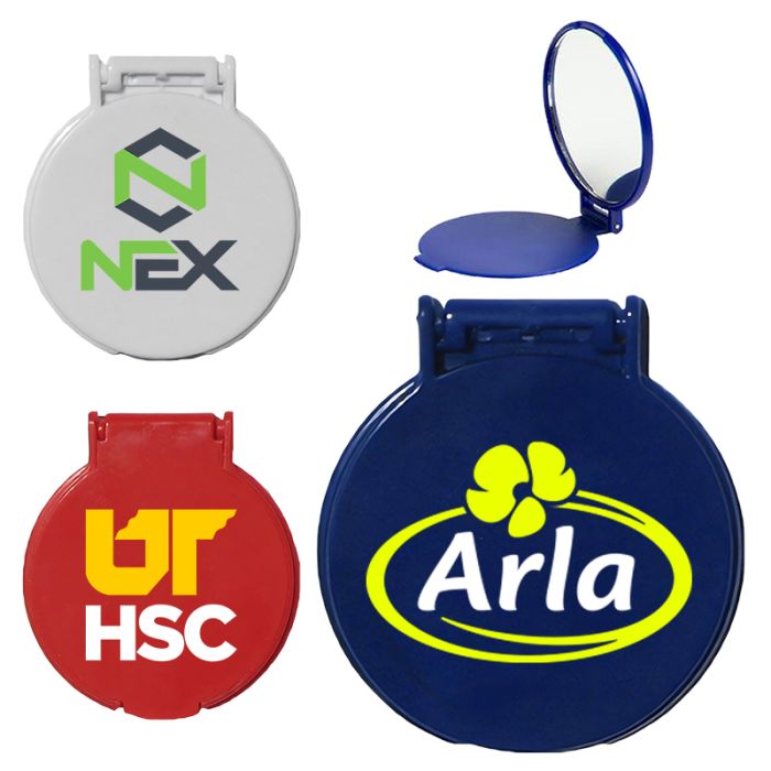 Custom Round Compact Mirrors