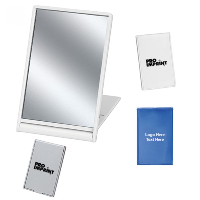 Custom Imprinted Stand-Up Pocket Mirrors
