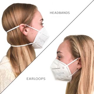 Printed USA Made Disposable N95 Filtration Masks