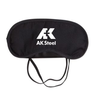 Printed Black Sleeping Masks