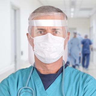 Full Face Plastic Shields