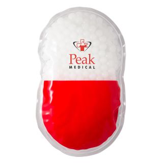 Printed Capsule Shaped Hot and Cold Packs