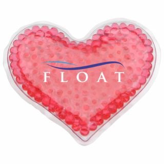 Printed Heart Shaped Gel Hot and Cold Packs